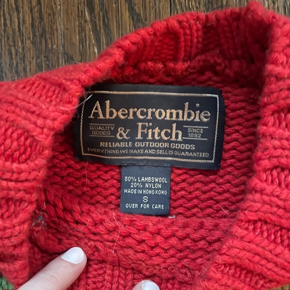UNISEX VINTAGE ABERCROMBIE FAIR ISLE SWEATER - Picture 3 of 4